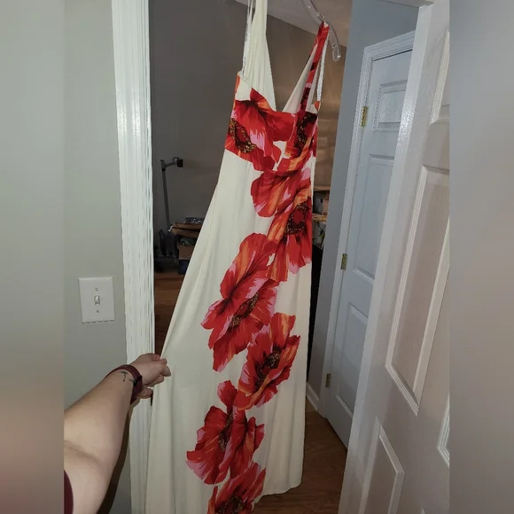 BISOU BISOU foral dress size 10 - Picture 3 of 5